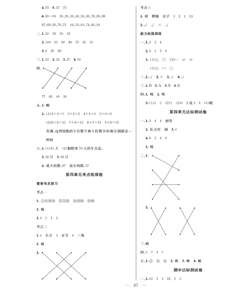 《绩优名卷》数学1年级下册（BS）_一年级上下册资料_小学一年级学习资料-25年更新版_1-04、小学一年级数学下册_1-4-2、练习题、作业、试题、试卷_北师大版_电子册类