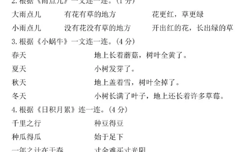 一年级上册语文按课文内容填空_一年级上下册资料_一年级上册小红书同款资料_语文
