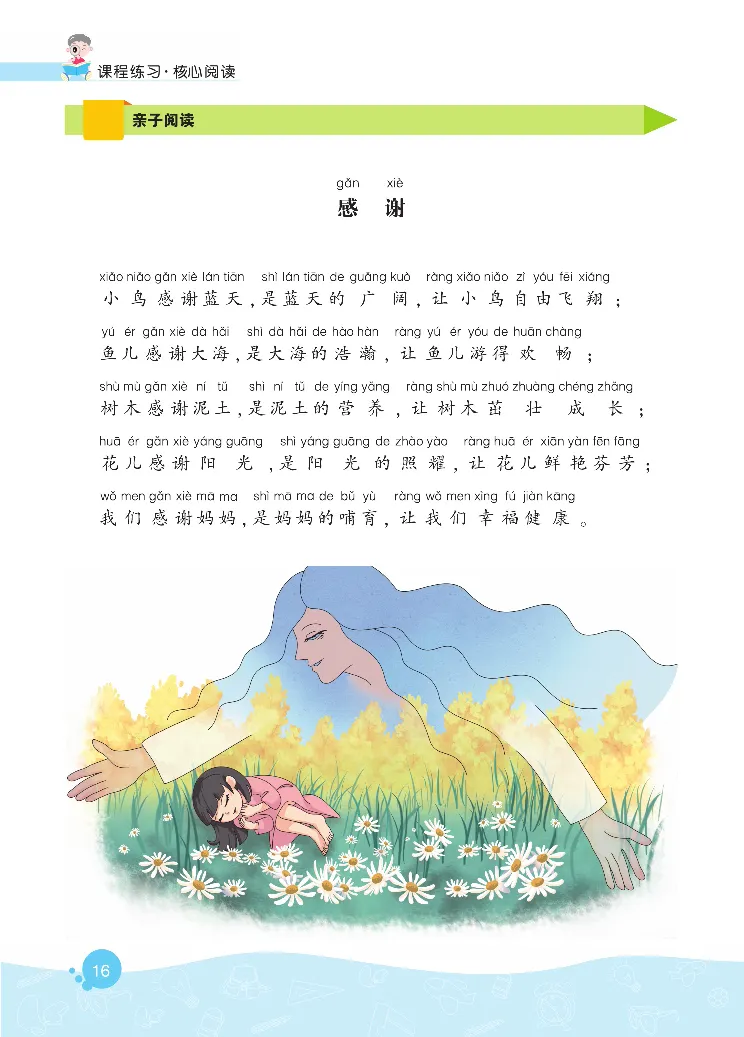 《核心阅读》语文1年级下册（RJ）_一年级上下册资料_小学一年级学习资料-25年更新版_1-02、小学一年级语文下册_3-6-2-2、练习题、作业、专项、试卷_部编（人教）版_电子册类