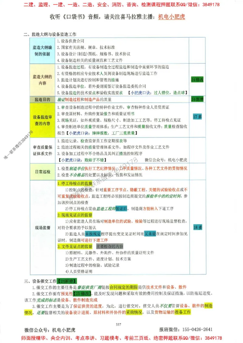 2025一建机电-小肥虎-考点一本通_2026年一级建造师_2026年一建机电_2025年一建机电SVIP_01-精华文档✿电子教材✿历年真题_24-机电《小肥虎5件套》神秘人推荐