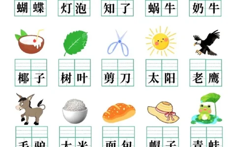 一年级上册语文看图片给汉字注音_一年级上下册资料_一年级上册小红书同款资料_一年级上册资料