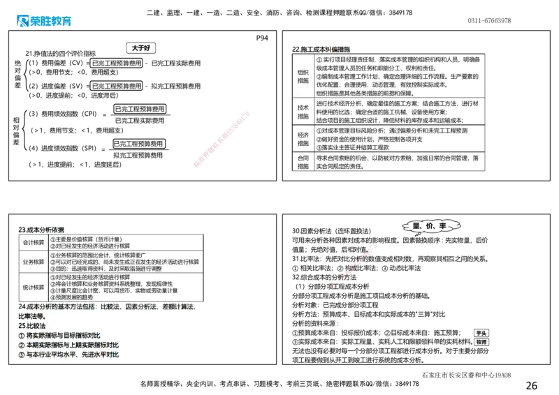 2025一建管理点睛三小时讲义（可打印版）_2026年一级建造师_2026年一建管理_2025年一建管理SVIP_05-考前密训✿央企特训✿机构普押_56-管理《点睛三小时》大微RS_讲义
