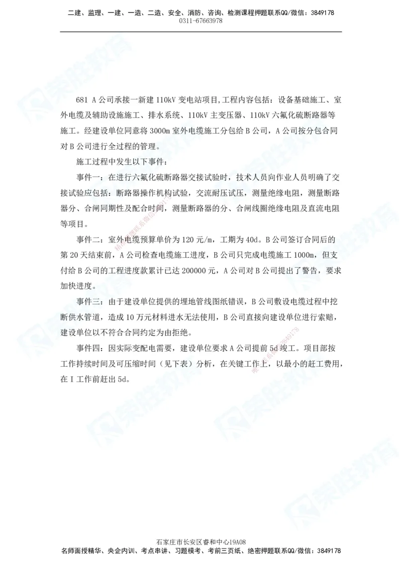2025一建机电实务破题电子版题目第601&mdash;686题_2026年一级建造师_2026年一建机电_2025年一建机电SVIP_03-习题精析✿实战特训✿模考通关_16-机电《破题提分班》王峰RS推荐_讲义_46