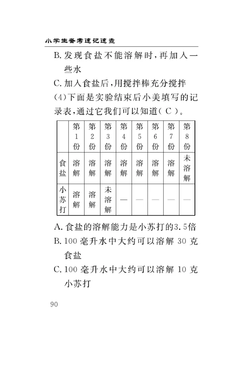 三（上）科学-冀人版速记速查_三年级上下册资料_小学三年级学习资料-25年更新版_3-09、小学三年级科学上册_冀人版