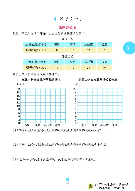 《绘本课堂》二（上）沪教数学内部资料B1_二年级上下册资料_小学二年级学习资料-25年更新版_2-03、小学二年级数学上册_2-3-2、练习题、作业、试题、试卷_沪教版_电子册类