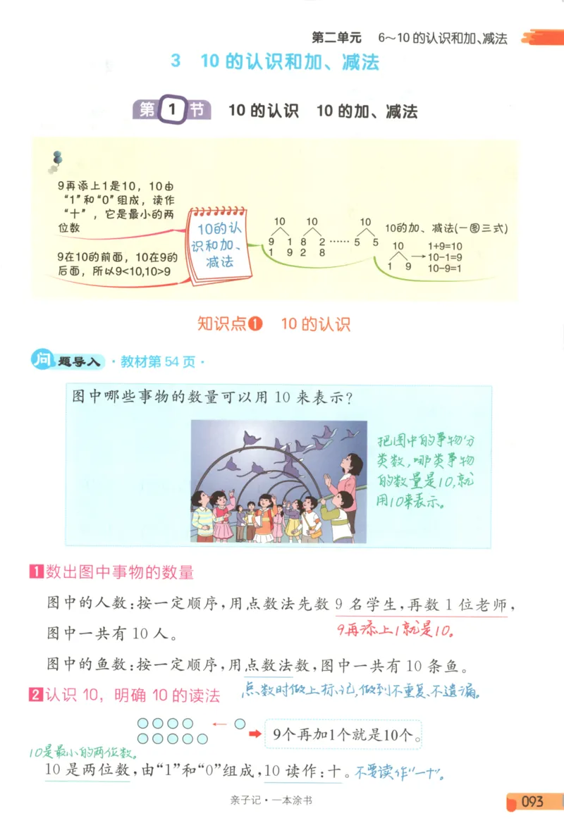 25秋《一本涂书》1年级上册数学人教版_25秋小学语数英习题试卷_数学_人教版_人教小学数学（一本涂书）1-6年级上册