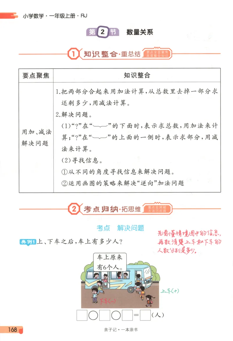 25秋《一本涂书》1年级上册数学人教版_25秋小学语数英习题试卷_数学_人教版_人教小学数学（一本涂书）1-6年级上册
