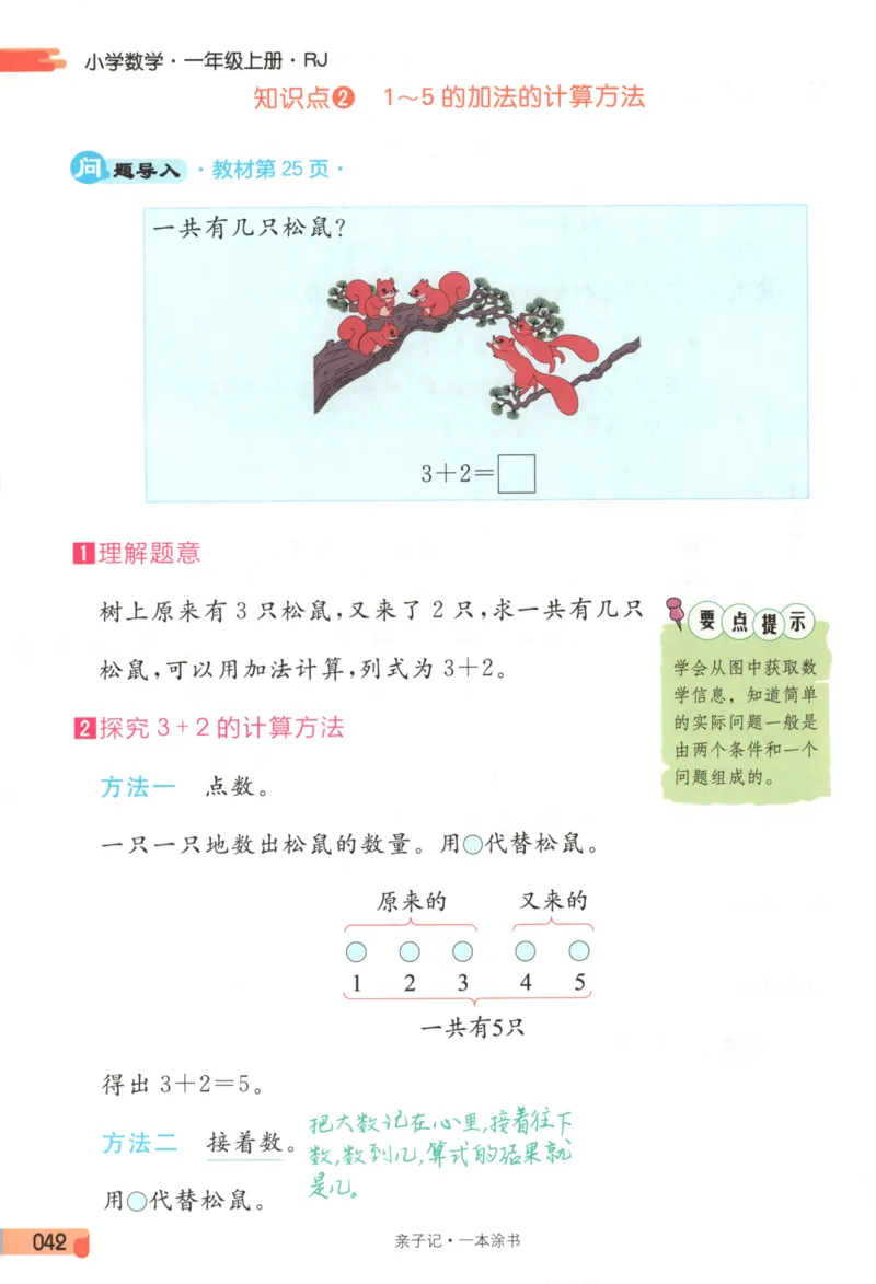 25秋《一本涂书》1年级上册数学人教版_25秋小学语数英习题试卷_数学_人教版_人教小学数学（一本涂书）1-6年级上册