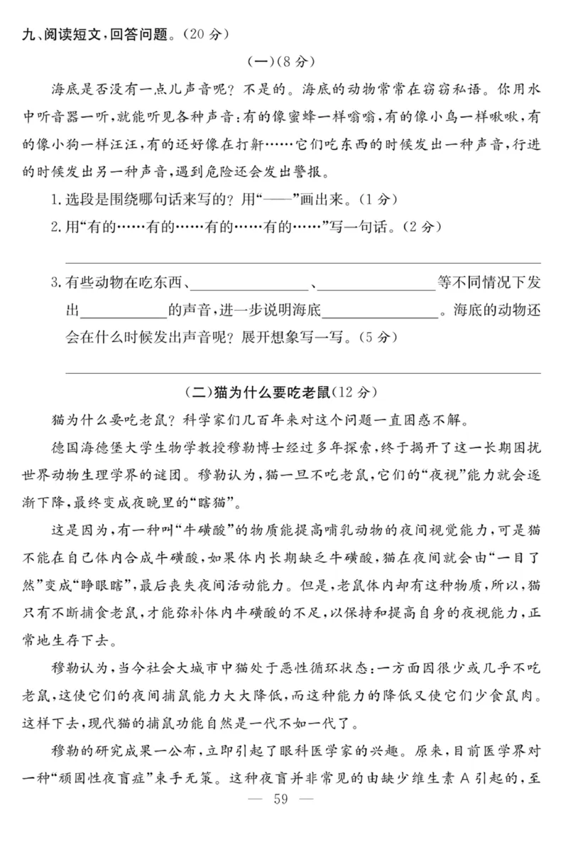《课程探究大试卷》语文3年级下册（RJ）_三年级上下册资料_小学三年级学习资料-25年更新版_3-02、小学三年级语文下册_3-2-2、练习题、作业、试题、试卷_电子册类