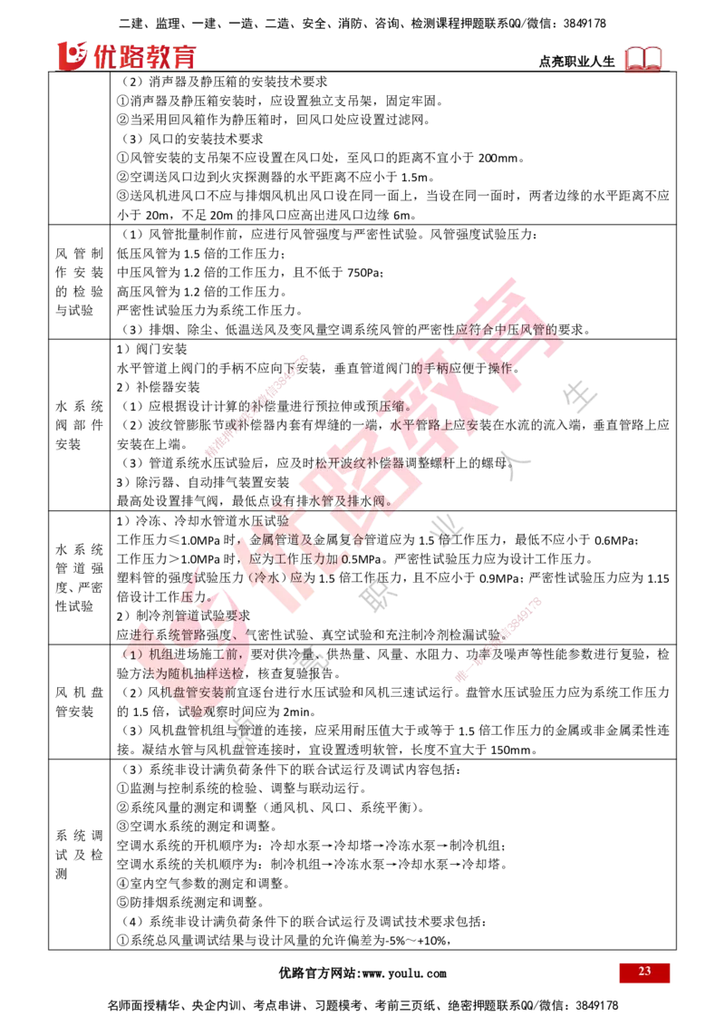 25年一建《机电实务》精讲总讲义打印版_2026年一级建造师_2026年一建机电_2025年一建机电SVIP_02-基础精讲✿高端面授✿深度强化_25-机电《教材精讲班》黄老师YL