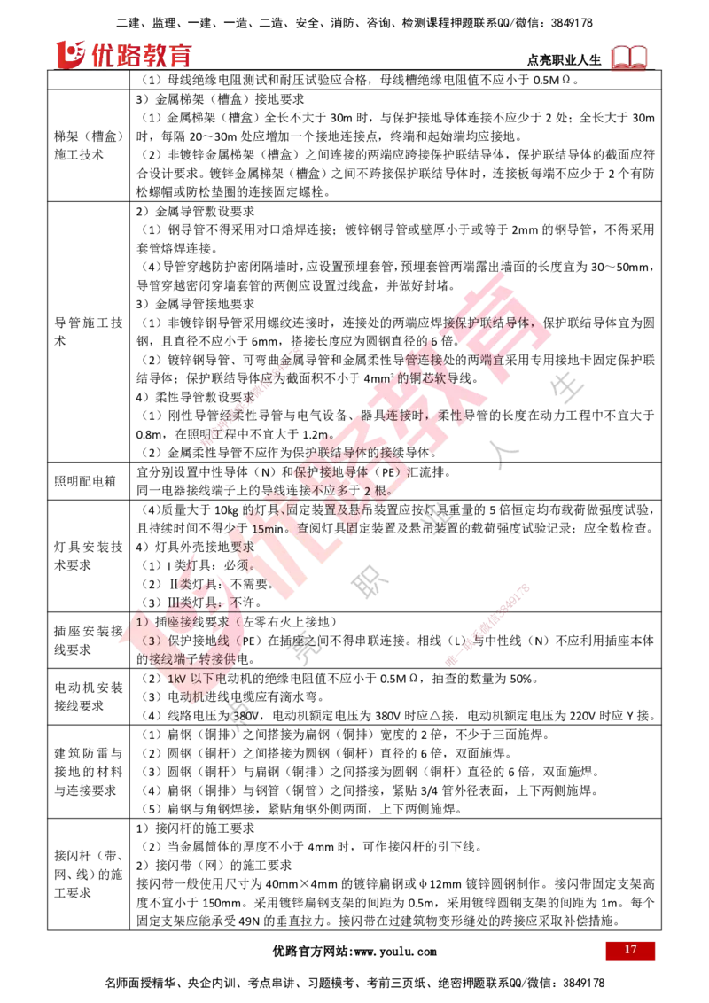 25年一建《机电实务》精讲总讲义打印版_2026年一级建造师_2026年一建机电_2025年一建机电SVIP_02-基础精讲✿高端面授✿深度强化_25-机电《教材精讲班》黄老师YL