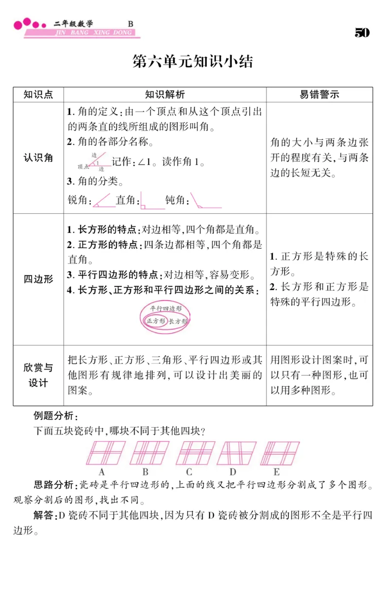 《金榜行动》数学2年级下册（BS）_二年级上下册资料_小学二年级学习资料-25年更新版_2-04、小学二年级数学下册_2-4-2、练习题、作业、试题、试卷_北师大版_电子册类