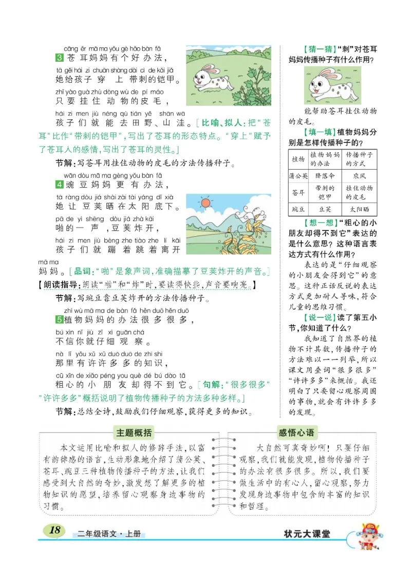 《状元大课堂》语文2年级上册（RJ）_二年级上下册资料_小学二年级学习资料-25年更新版_2-01、小学二年级语文上册_2-1-2、练习题、作业、试题、试卷_电子册类