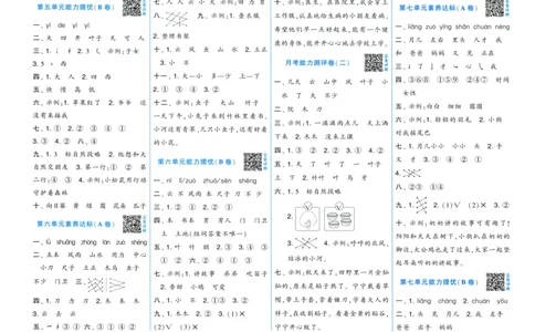 一年级语文上册人教版25秋《学霸提优大试卷》答案_25秋小学语数英习题试卷_语文_25秋1-6年级上册语文学霸提优大试卷_一年级语文上册人教版25秋《学霸提优大试卷》