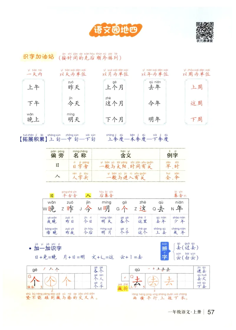 《状元笔记》_25秋小学语数英习题试卷_语文_25秋《状元笔记》语文12456_1年级语文《状元笔记》25秋