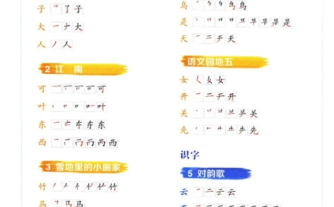 《状元笔记》_25秋小学语数英习题试卷_语文_25秋《状元笔记》语文12456_1年级语文《状元笔记》25秋