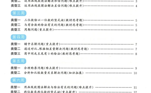 三年级数学下册人教版25春《阳光同学课时提优训练》周周提优_三年级上下册资料_53黄冈多个品牌系列资料_数学