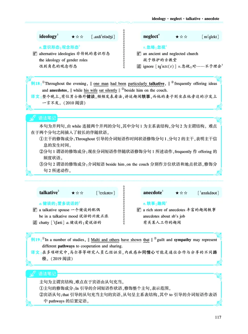 第一部分社会生活（第二板块核心词_考研英语真题_考研英语（二）历年真题_单词资料_英语二黄皮书词汇电子版（语境例句版）