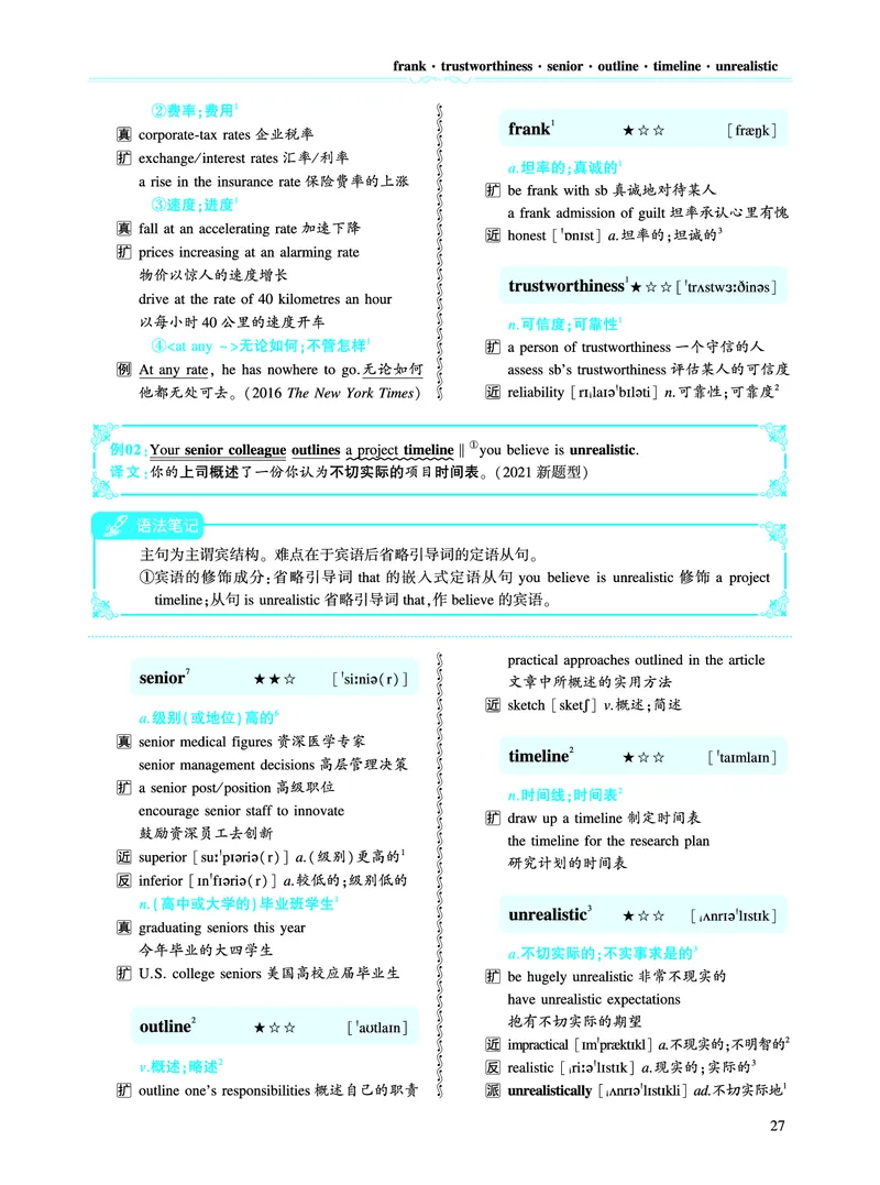 第一部分社会生活（第二板块核心词_考研英语真题_考研英语（二）历年真题_单词资料_英语二黄皮书词汇电子版（语境例句版）