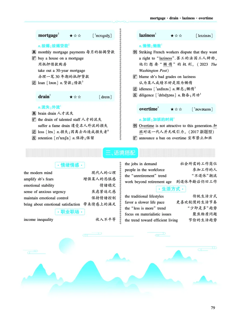 第一部分社会生活（第二板块核心词_考研英语真题_考研英语（二）历年真题_单词资料_英语二黄皮书词汇电子版（语境例句版）