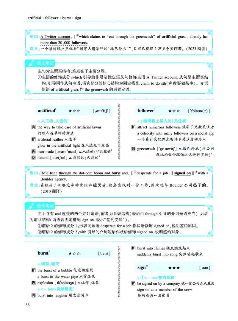 第一部分社会生活（第二板块核心词_考研英语真题_考研英语（二）历年真题_单词资料_英语二黄皮书词汇电子版（语境例句版）