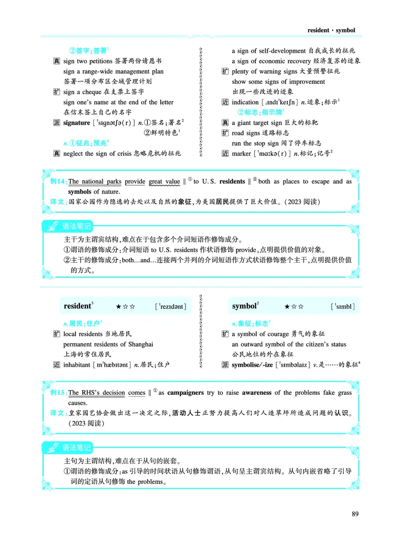 第一部分社会生活（第二板块核心词_考研英语真题_考研英语（二）历年真题_单词资料_英语二黄皮书词汇电子版（语境例句版）