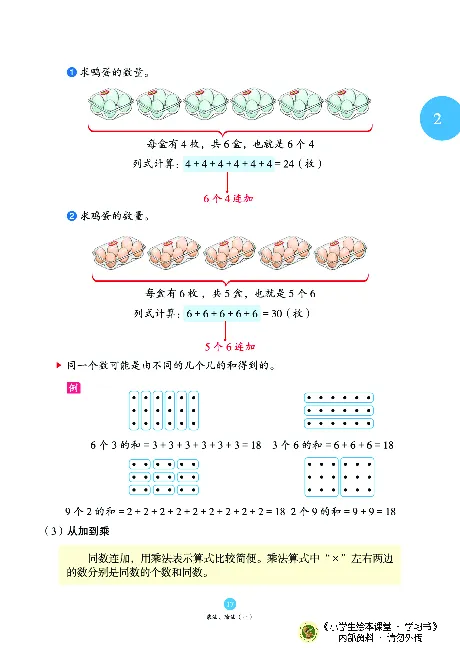 《绘本课堂》二（上）沪教数学内部资料A_二年级上下册资料_小学二年级学习资料-25年更新版_2-03、小学二年级数学上册_2-3-2、练习题、作业、试题、试卷_沪教版_电子册类
