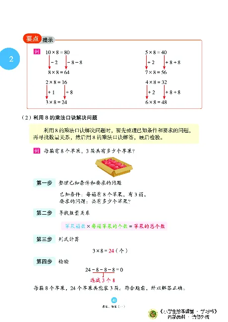 《绘本课堂》二（上）沪教数学内部资料A_二年级上下册资料_小学二年级学习资料-25年更新版_2-03、小学二年级数学上册_2-3-2、练习题、作业、试题、试卷_沪教版_电子册类