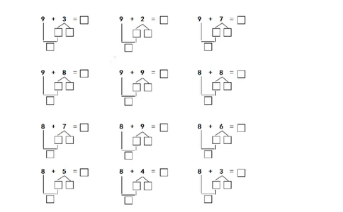 一（上）数学期末必考试题：凑十法破十法借十法练习题集_一年级上下册资料_小学一年级学习资料-25年更新版_1-03、小学一年级数学上册_通用_精品专项练习（通用版）
