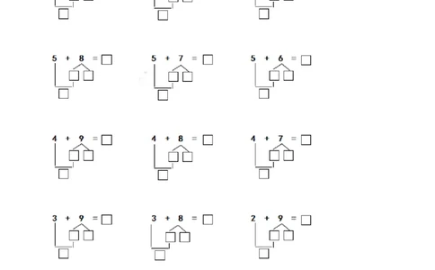 一（上）数学期末必考试题：凑十法破十法借十法练习题集_一年级上下册资料_小学一年级学习资料-25年更新版_1-03、小学一年级数学上册_通用_精品专项练习（通用版）