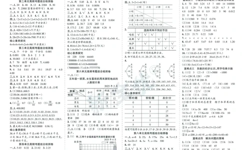 25秋15天满分备考苏教数学5上_25秋小学语数英习题试卷_数学_苏教版