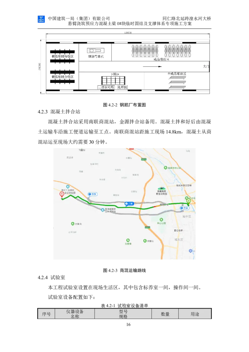 同仁路北延跨湟水河大桥悬臂浇筑预应力混凝土连续梁0#块临时固结及支撑体系专项施工方案_2020年公司级优秀施组方案