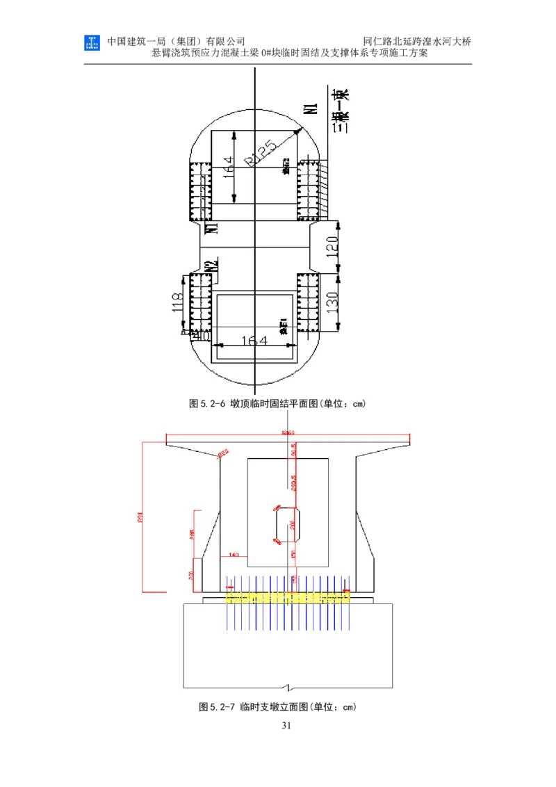 同仁路北延跨湟水河大桥悬臂浇筑预应力混凝土连续梁0#块临时固结及支撑体系专项施工方案_2020年公司级优秀施组方案