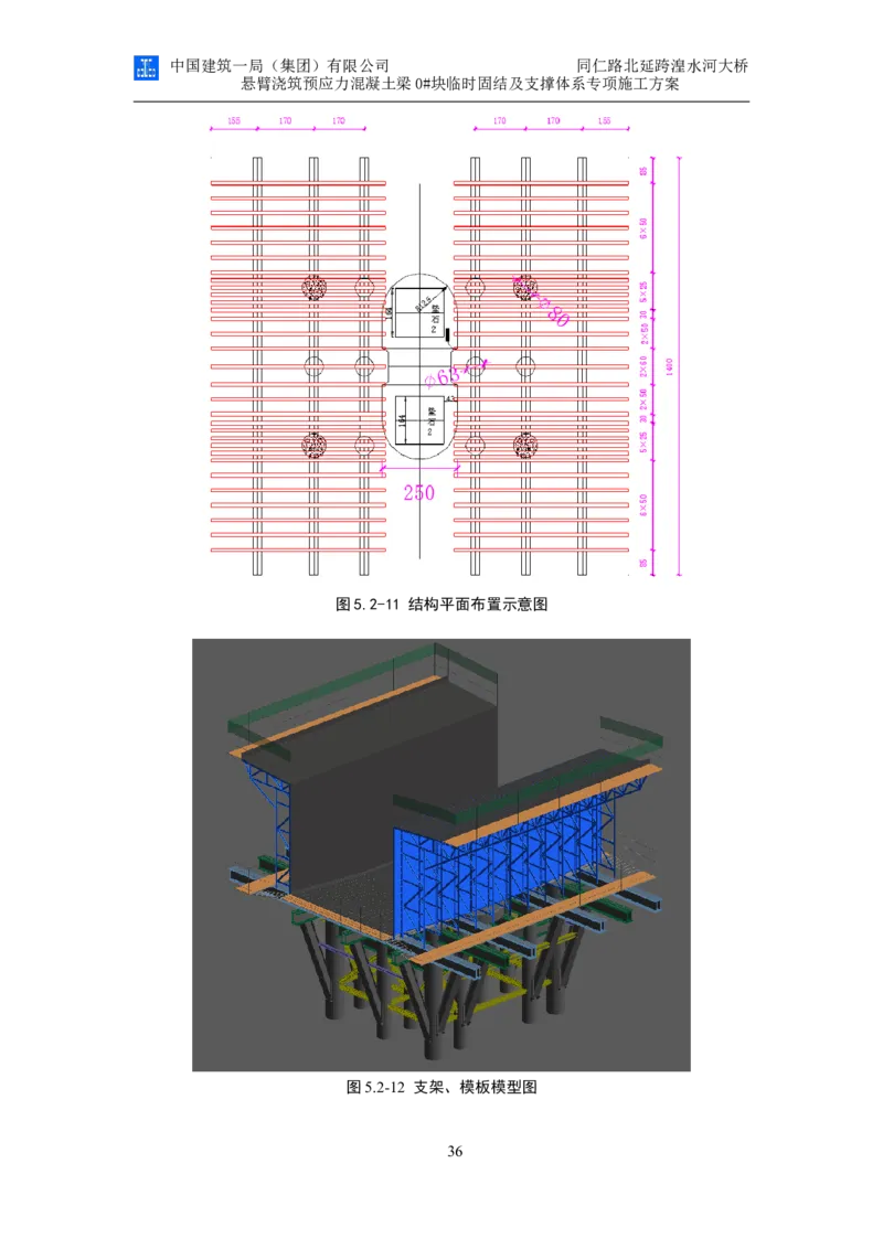 同仁路北延跨湟水河大桥悬臂浇筑预应力混凝土连续梁0#块临时固结及支撑体系专项施工方案_2020年公司级优秀施组方案