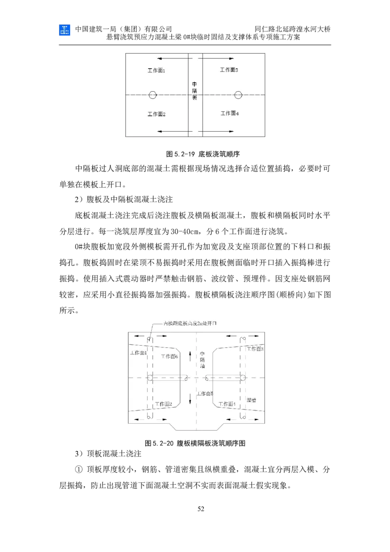 同仁路北延跨湟水河大桥悬臂浇筑预应力混凝土连续梁0#块临时固结及支撑体系专项施工方案_2020年公司级优秀施组方案