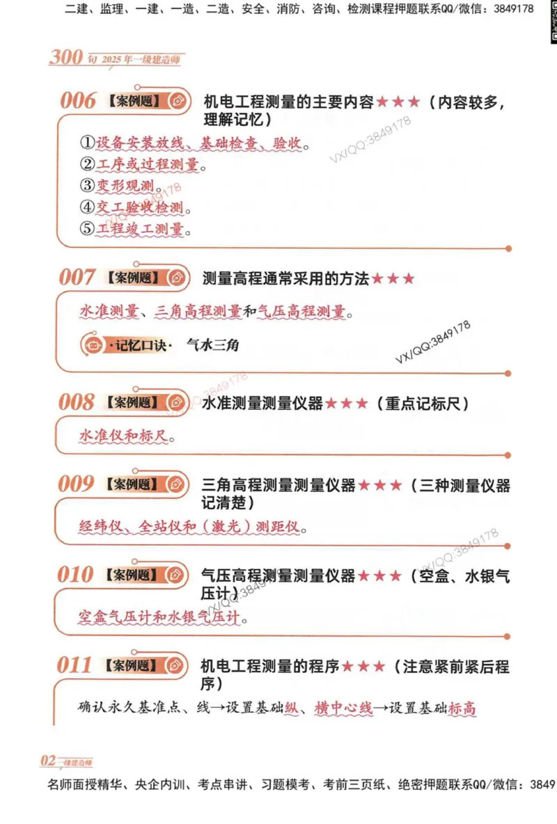 2025一建机电-口诀秒背300句_2026年一级建造师_2026年一建机电_2025年一建机电SVIP_05-考前密训✿央企特训✿机构普押_02-机电《口诀秒背300句》SMR推荐