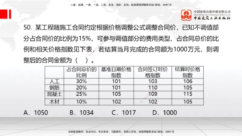 2025一建《经济》冲刺抢分直播课一（下）_2026年一级建造师_2026年一建经济_2025年一建经济SVIP_04-冲刺串讲✿考点强化✿小灶集训_17-经济《冲刺抢分直播》张莹波JGS_讲义