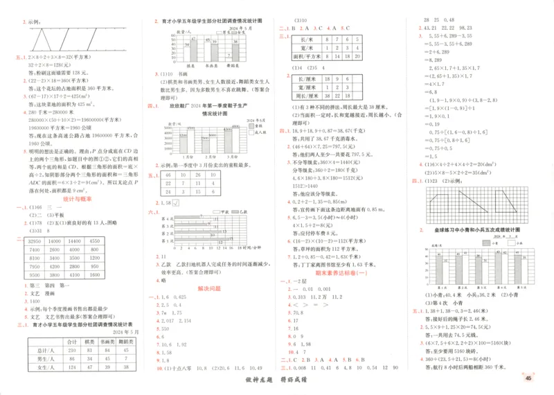 2025秋海淀考王数学5上SJ_25秋小学语数英习题试卷_数学_苏教版_数学《海淀考王》苏教25秋(1)