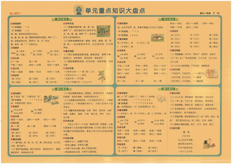 《海淀单元测试AB卷》23语文1年级下册（RJ）_一年级上下册资料_小学一年级学习资料-25年更新版_1-02、小学一年级语文下册_3-6-2-2、练习题、作业、专项、试卷_部编（人教）版_电子册类