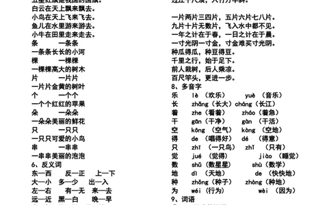 一（上）语文期末：总复习资料_一年级上下册资料_小学一年级学习资料-25年更新版_1-01、小学一年级语文上册_01、知识汇总_语文一（上）重点文件总汇