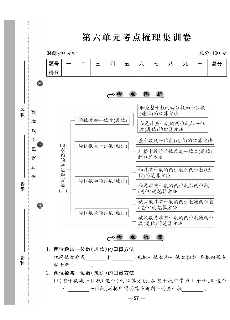 《调研卷》数学1年级下册（SJ）_一年级上下册资料_小学一年级学习资料-25年更新版_1-04、小学一年级数学下册_1-4-2、练习题、作业、试题、试卷_苏教版_电子册类