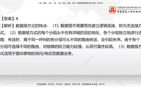 2025一建《通信》考前小灶直播课（卷一）1_2026年一级建造师_2026年一建通信_2025年一建通信SVIP_04-冲刺串讲✿考点强化✿小灶集训_20-通信《考前小灶直播》杨鹏JGS_讲义