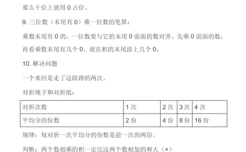 三年级上册数学苏教版知识要点汇总_三年级上下册资料_小学三年级学习资料-25年更新版_3-03、小学三年级数学上册_3-3-1、复习、知识点、归纳汇总_苏教版