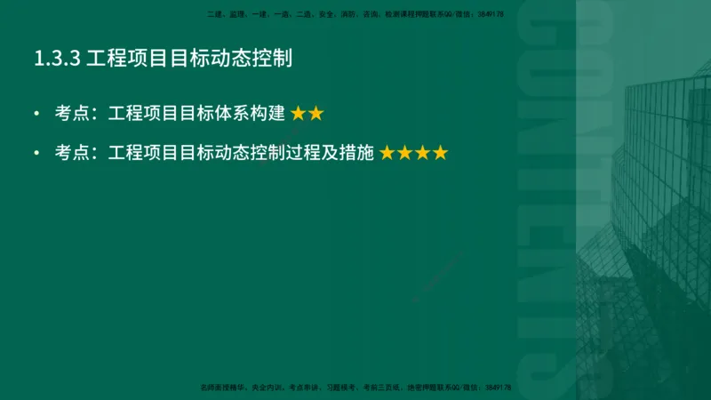 2026一建《项目管理》精讲第1章讲义在线版_2026年一级建造师_2026年一建管理_2026年一建管理SVIP_2026一建管理SVIP_02-基础精讲✿高端面授✿深度强化