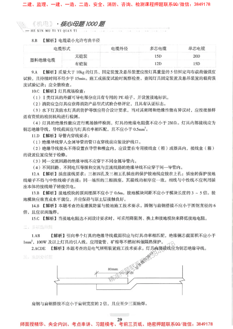 2025一建机电-核心母题1000题（新版）推荐_2026年一级建造师_2026年一建机电_2025年一建机电SVIP_01-精华文档✿电子教材✿历年真题_67-机电《核心母题1000题-新版》SMR推荐