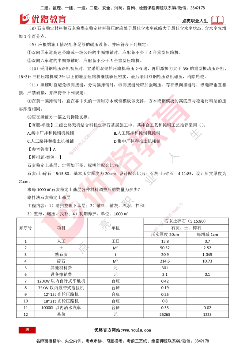 25年一建《公路实务》大V精讲第2章讲义打印版_2026年一级建造师_2026年一建公路_2025年一建公路SVIP_02-基础精讲✿高端面授✿深度强化_22-公路《强化精讲班》刘军刚YL