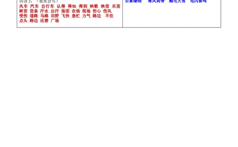 二年级上册语文认读词语和听写词语(部编版1&mdash;8单元)_二年级上下册资料_小学二年级学习资料-25年更新版_2-01、小学二年级语文上册_2-1-2、练习题、作业、试题、试卷_专项练习