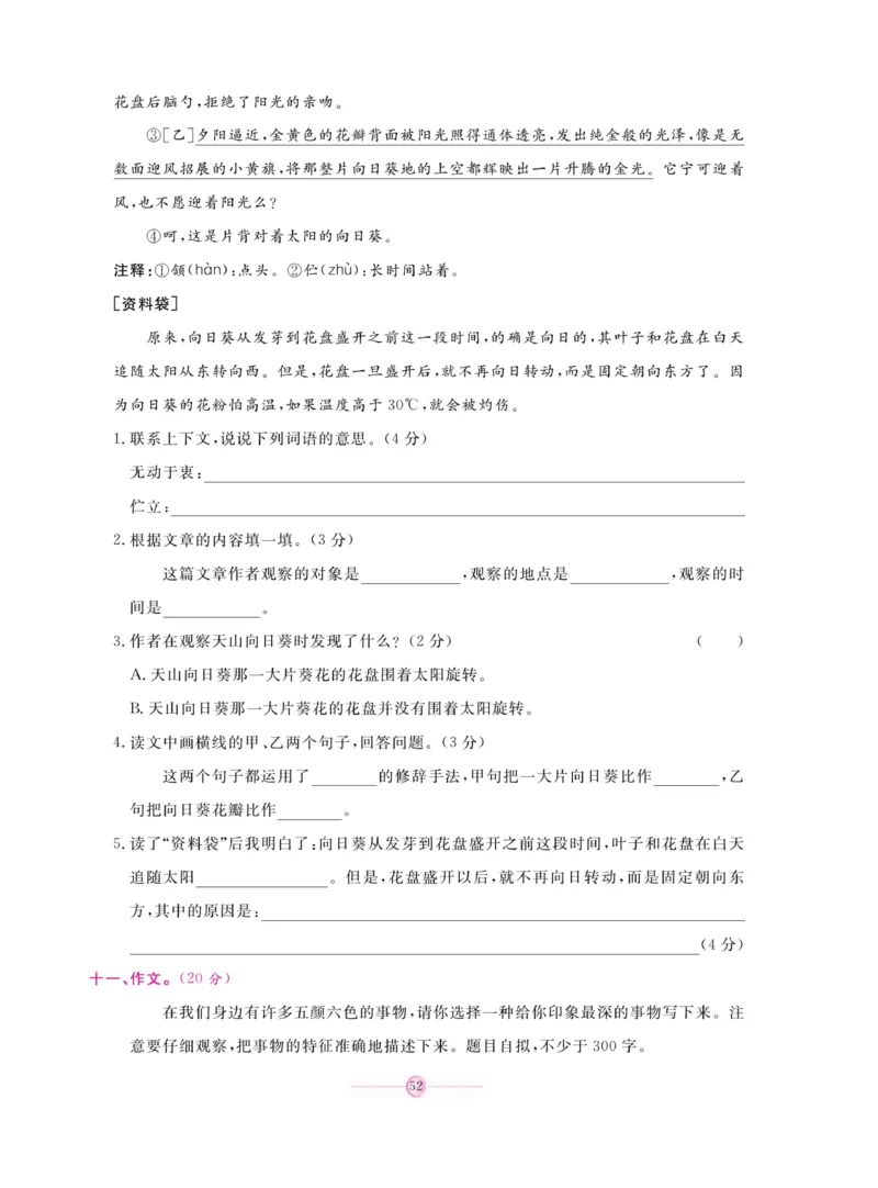 《研优大考卷》语文3年级上册（RJ）_三年级上下册资料_小学三年级学习资料-25年更新版_3-01、小学三年级语文上册_3-1-2、练习题、作业、试题、试卷_电子册类