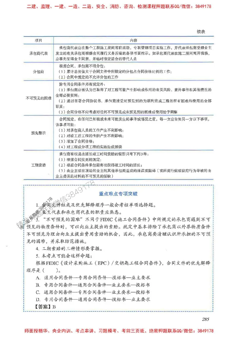 2025一建管理-重点难点专项突破_2026年一级建造师_2026年一建管理_2025年一建管理SVIP_01-精华文档✿电子教材✿历年真题_60-管理《重点难点专项突破》JGS推荐