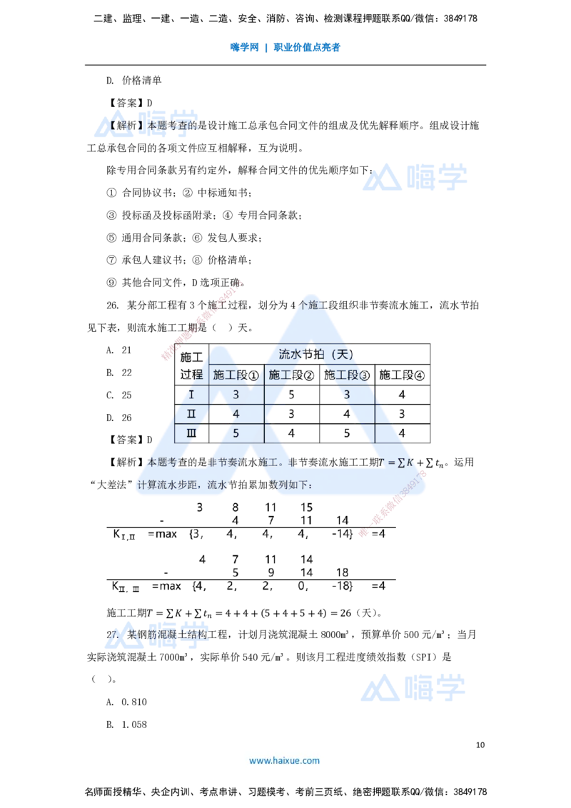 2025年真题-单项选择题1_2026年一级建造师_2026年一建管理_2026年一建管理SVIP_2026一建管理SVIP_03-习题精析✿实战特训✿模考通关_03-2026年一建管理-嗨学网校-真题解析班-名师